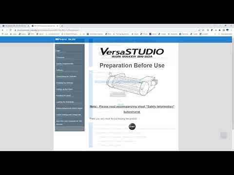 Installing the Software for the Roland VersaSTUDIO BN-20A Printer/Cutter