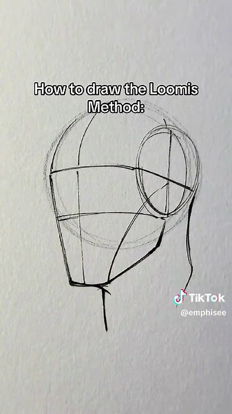 Learn How to Draw Using the Loomis Method