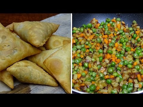 Vegetable samosa filling