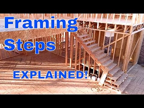 Step framing explained! How to build any staircase diy