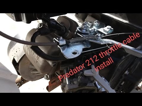 Throttle Cable Install