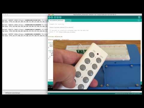Arduino Tuto 3: How to decode 433MHz RF remote codes ?