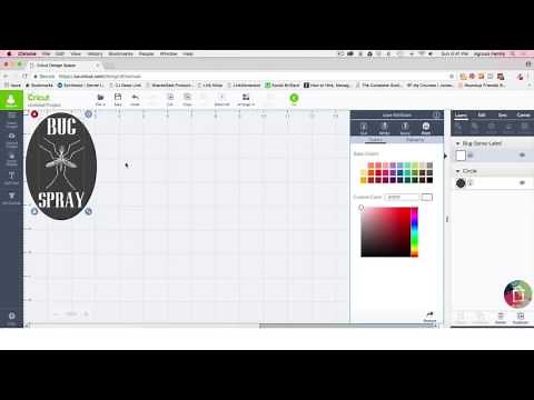 How to Make Stickers and Labels with a Cricut Machine