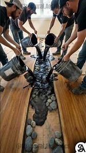 Impossible Epoxy River Floor in Old Bedroom #renovation #DIY #rustic