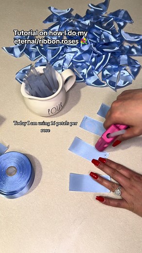Eternal Rose Tutorial: Create Stunning Ribbon Roses | DIY Craft