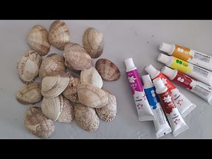Make beautiful crafts with clam shells | Recycling ideas | Simple decoration ideas