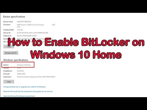 How to Enable BitLocker on Windows 10 Home