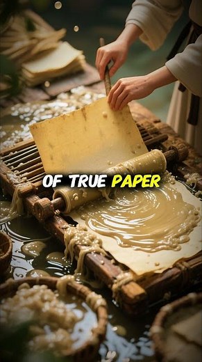 Who REALLY Invented Paper? The Genius of Cai Lun!