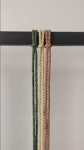 This Macrame Pattern Changed Everything! | Easy Knot Tutorial for Beginners #shorts