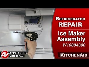 KitchenAid Refrigerator - No Ice - Ice Maker Assembly Repair and Diagnostic