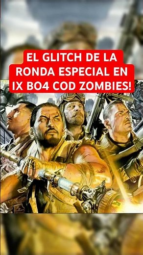 THIS WAS THE SPECIAL ROUND GLITCH IN IX BO4 ZOMBIES! #cod #callofduty #zombies