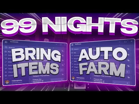 99 NIGHTS IN THE FOREST SCRIPT *BEST* [ Admin Commands, Bringer, Troller, Auto Farm Days, KillAura ]