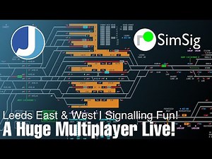 SimSig | Leeds East & West Livestream | 2009 Timetable | Signalling Fun!