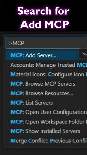 🚀 Configure MCP in VS Code in 30 Seconds!