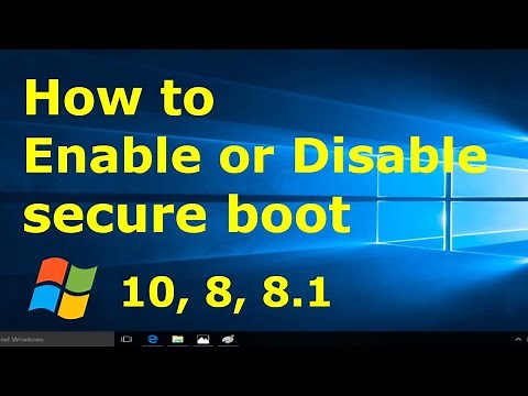 How to disable secure boot windows 10 asus bios | Enable secure boot windows 10 Asus