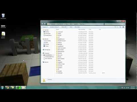 How to Find your Minecraft Saves Folder