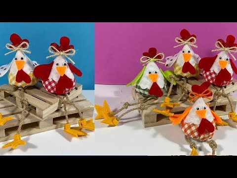 TUTORIAL POLLETTI FAVOLOSI FACILI FACILI PER PASQUA