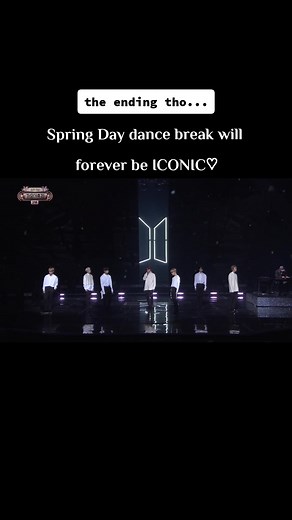 bringing back this iconic performance where they did their old choreos for the spring day dance break❤️‍🩹 imtsm.⁠♡ — #bts #bangtan #btsarmy #방탄소년단 #apobangpo #prkjmnshi #springday #btsmilitary