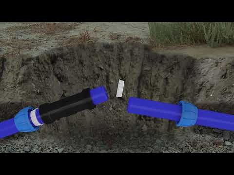 How to repair a defective pipe PP Slide Coupling