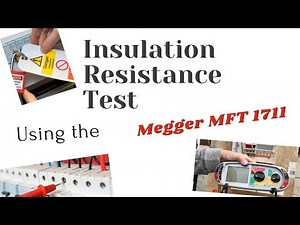 Insulation Resistance Test #Megger #1711