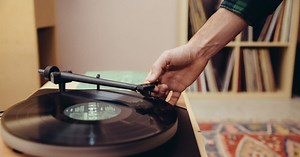 Stylish turntable designed to make you pause for a listen