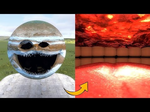 WHAT'S INSIDE THE NEW JUPITER WAKES UP Monster! (Garry's Mod)