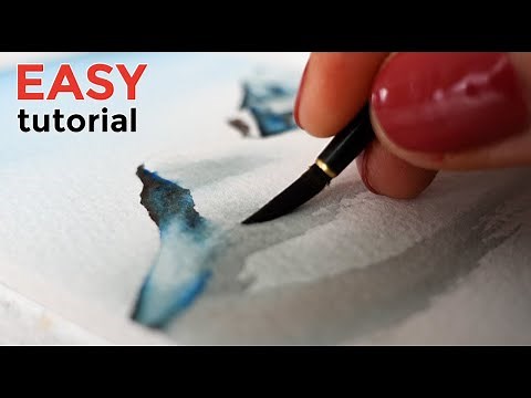 WATERCOLOR MARKERS FOR BEGINNERS (Tutorial)