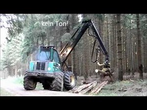 Timberjack 870B Harvester