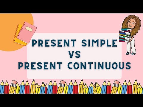 Present simple vs present continuous ( with examples)