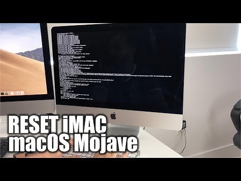 How to Restore Reset a iMac to Factory Settings ║ macOS Mojave