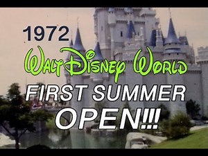 Disney World's Magic Kingdom - 1972