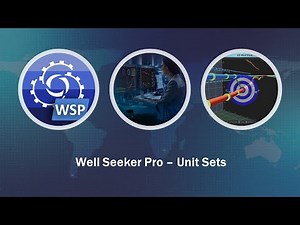 Innova software tutorial - Well Seeker Pro unit sets