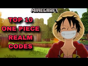*NEW* TOP 10 BEST ONE PIECE REALM CODES FOR MINECRAFT BEDROCK EDITION!