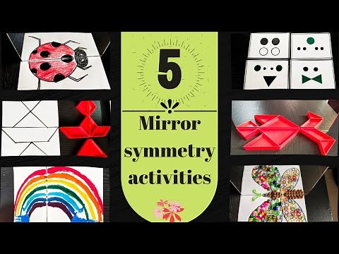 Mirror symmetry activities|symmetry activities for kids
