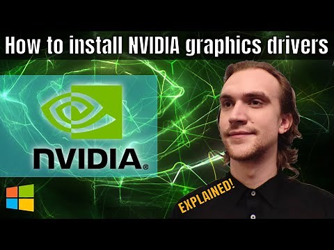 How to install NVIDIA graphics drivers