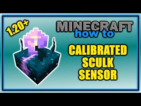 How to Craft and Use a Calibrated Sculk Sensor! (1.20+) | Easy Minecraft Tutorial