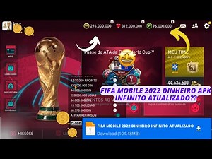 Como ter FIFA MOBILE 2022 dinheiro infinito atualizado? - FIFA22!!!