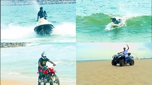 The heat is on! Do you have what it takes to go extreme and up your game? Show us what you've got by going hard in any of the following jet skiing, surfing, quad biking, car drifting, skateboarding and other extreme sports. Bring the energy on by doing the following: • Make a high octane video of you engaging in any extreme sports. • Post your video on Facebook or Instagram with the hashtag #PlayBigWithInfinixNote11 and you qualify to be one of the Grand winners to win 500k cash prize or runners