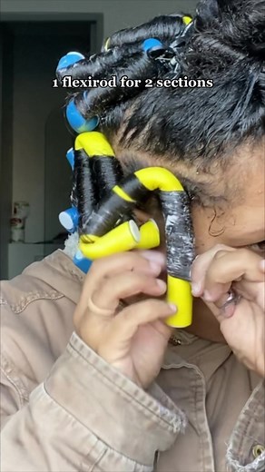 Afrolecia (@afrolecia) - Achieve Stunning Curls with Flexi Rods - Hair Tutorial