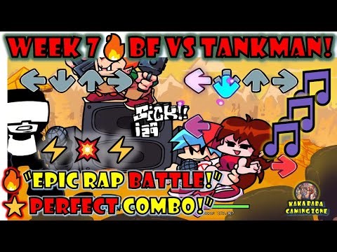 Friday Night Funkin’ Week 7 Gameplay – BF vs Tankman Epic Showdown! | Full Battle & Perfect Finish