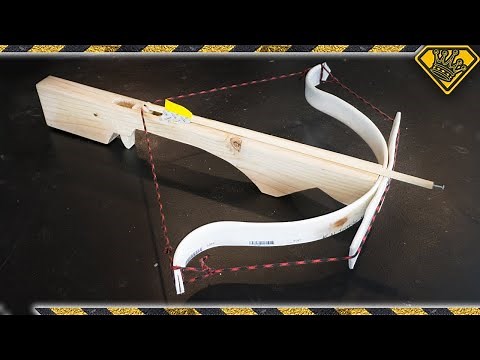 DIY PVC Crossbow (Pt. 1/2)! TKOR Guides You How To Make A Crossbow