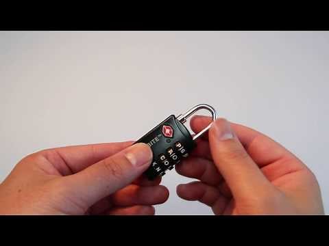 Globite : TSA Word Combination Lock Instructions Video