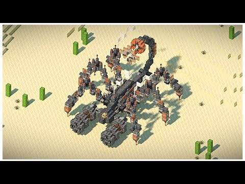 Minecraft: Steampunk Scorpion Tutorial!