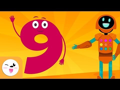 El número 9 - Aprende a contar - Los números del 1 al 10 - La canción del número nueve