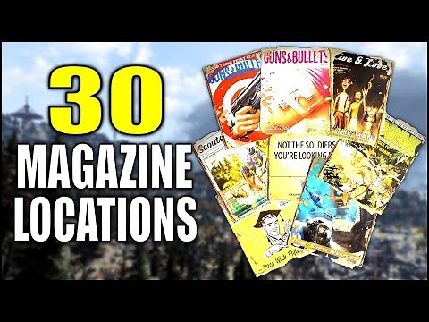 Fallout 76 Locations of Magazines You Might Have Missed