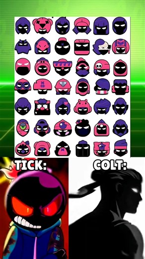Brawlers with a Tara head #brawlstars