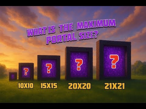 What is the maximum size of the portal? Experiment!!!