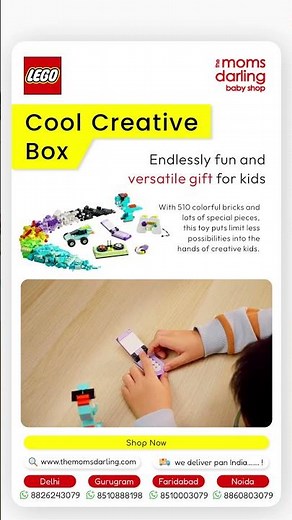 LEGO Classic Cool Creative Box | THE MOMS DARLING BABY SHOP