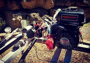 How to make a small engine Kart Dyno - Me Going Fast