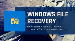 Comment utiliser Windows File Recovery ? | IT-Connect